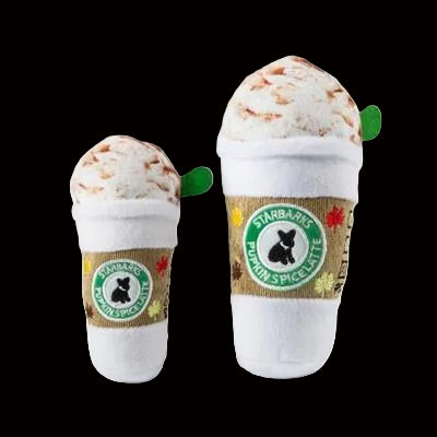 Starbarks Pupkin Spice Latte Dog Toy