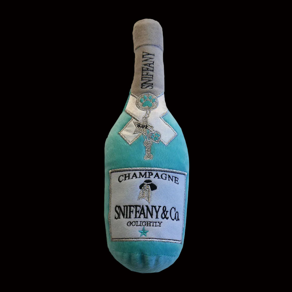 Sniffany & Co. Champagne Plush Dog Toy