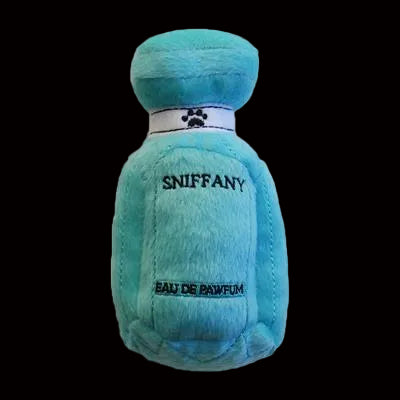 Sniffany Eau De Pawfum Bottle Plush Dog Toy