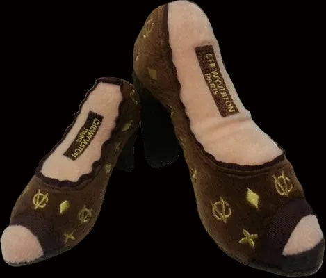 Chewy Vuiton Shoe - Plush Dog Chew Toy