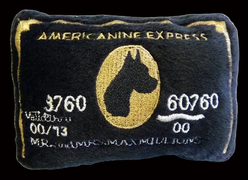 Americanine Express Bark Card Dog Toy