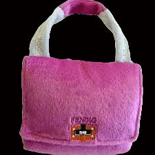 Fendig Plush Dog Purse Toy