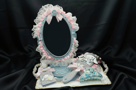 Cinnamonroll Vanity Full Set with Mirror Plate