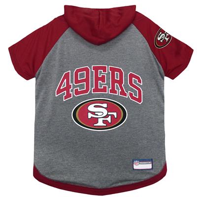 NFL Licensed 49er Dog or Cat Hoodie