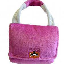 Fendig Plush Dog Purse Toy